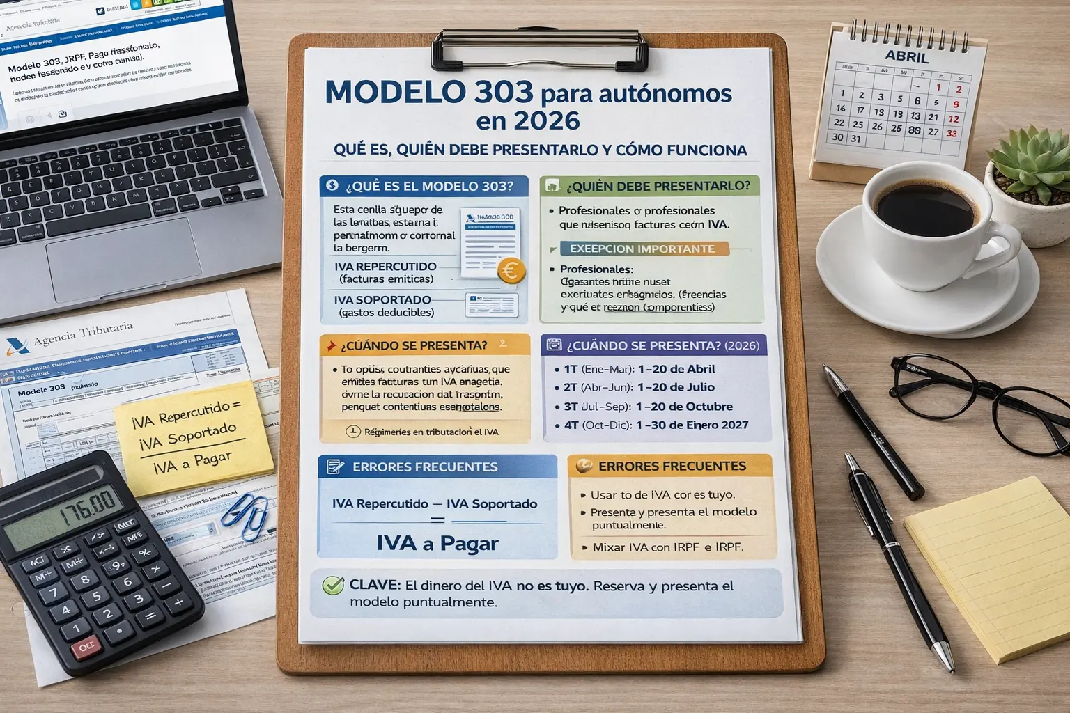 Modelo 303 para autónomos en 2026